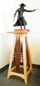 Mahogany Pedestal