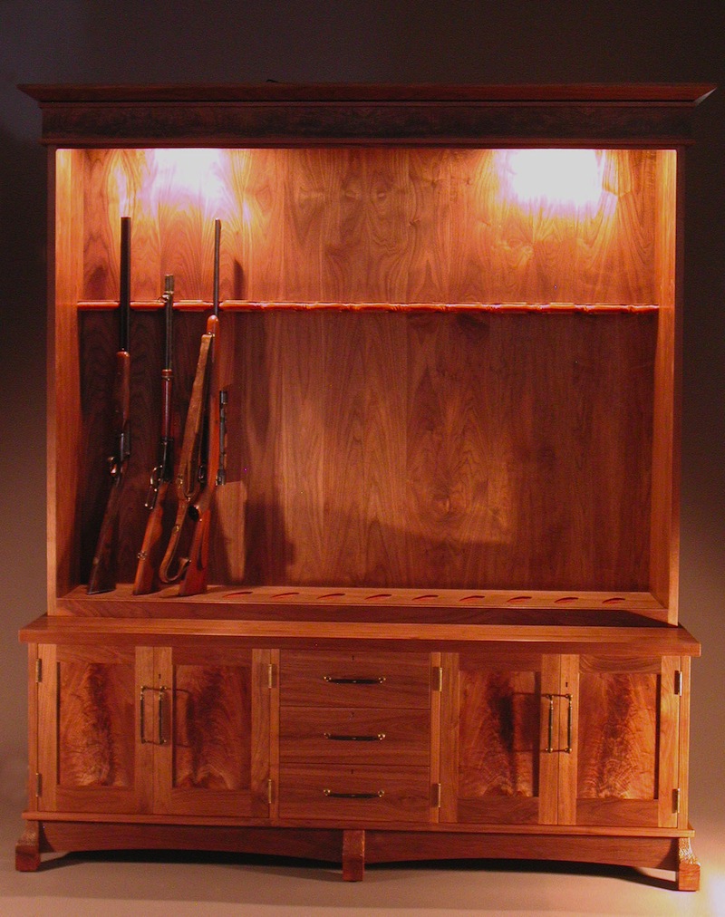 Gun Cabinet for Twelve Guns