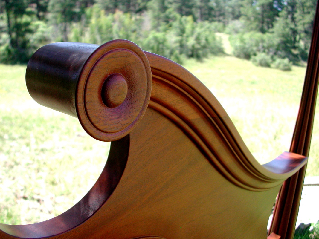 Four Poster Spindle Bed (Detailed)