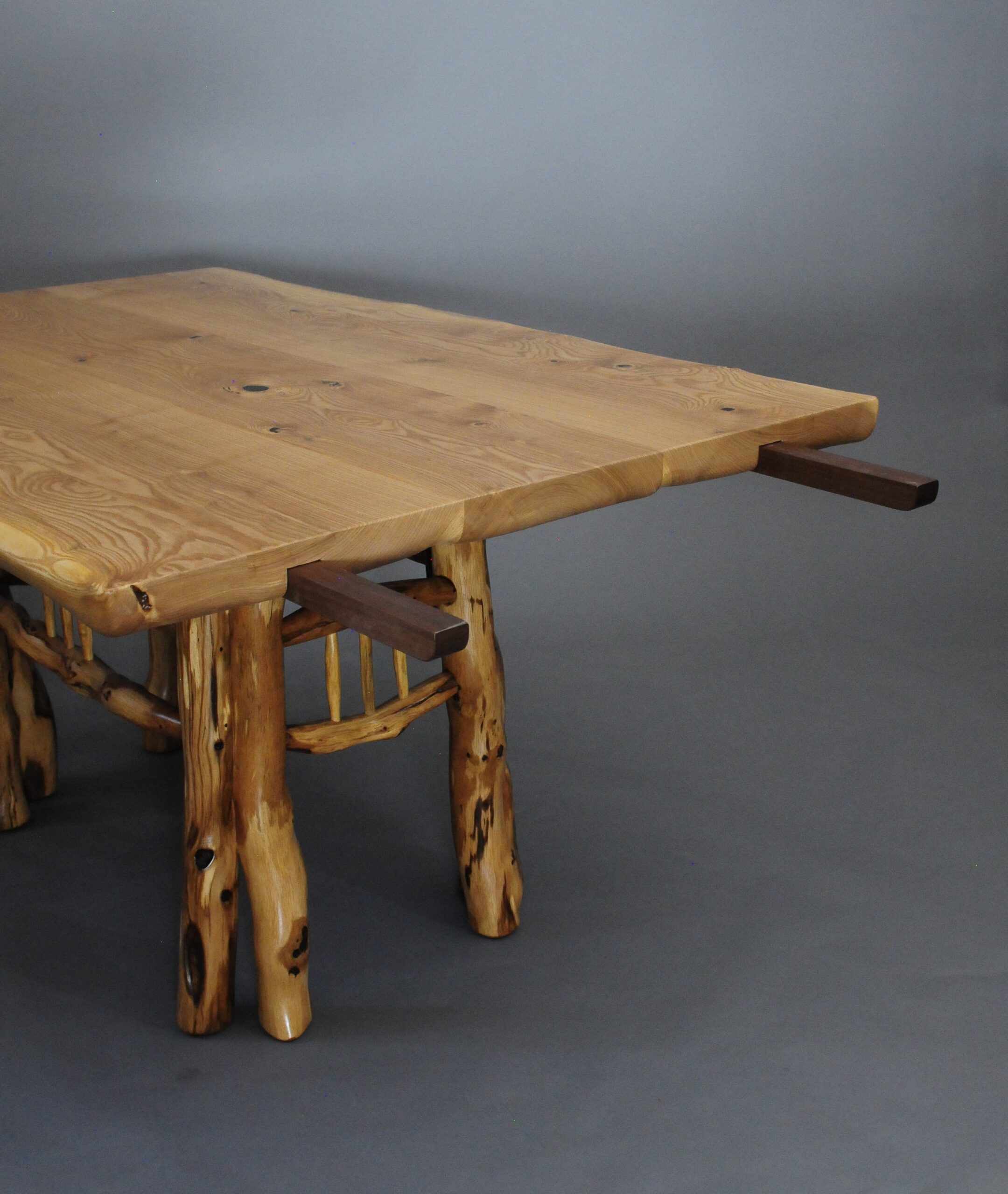 Ash Dining Table extension detail