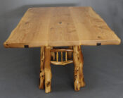 Ash Dining Table with Scrub Oak legs